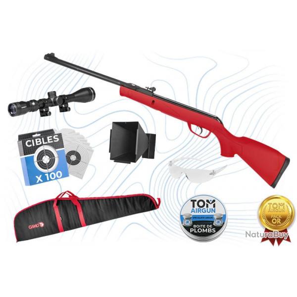 Pack Or Carabine Delta Red 4.5mm 7.5 joules Gamo
