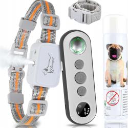 Collier d'entraînement de chien de citronnelle avec distance Spray collier de chien de citronnelle