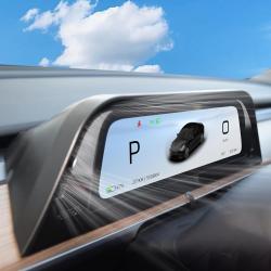 Heads Up Dispaly for Tesla Model Y 2019-2024 & Model 3 2017-2023 9.66" Screen - Upgraded No AC Vent