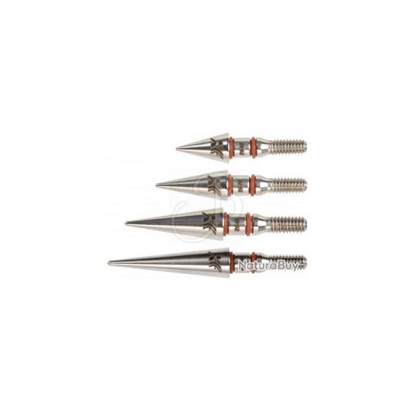 CROSS-X - Pointes  Visser Pro Inox Pin (x6) 100 grains