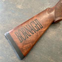 Bornaghi Stickers Autocollant crosse de fusil. Expédition sous 24H GARANTIE  .