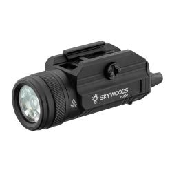 Lampe Laser Tactique Skywoods PL800 - Puissance 800 Lumens - Laser Rouge Intégré - Précision et Poly