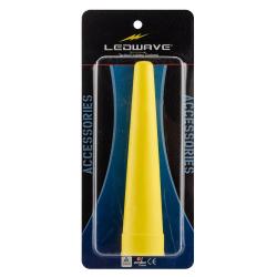 Cône Jaune Ledwave - Compatible Lampes - Lumière Puissante et Sécurisée pour Chasse et Outdoor