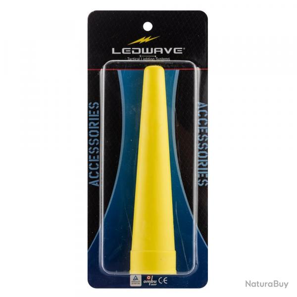 Cne Jaune Ledwave - Compatible Lampes - Lumire Puissante et Scurise pour Chasse et Outdoor