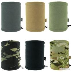 Cache Cou Viper Tactical Noir - Tissu Respirant - Protection Contre le Froid - Confort et Discrétion