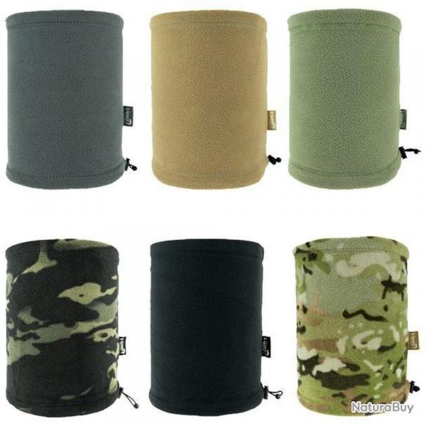 Cache Cou Viper Tactical Noir - Tissu Respirant - Protection Contre le Froid - Confort et Discrtion