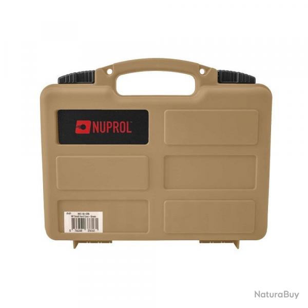Mallette pour Arme de Poing Nuprol - Mousse Prdcoupe - Protection Optimale - Transport Scuris c