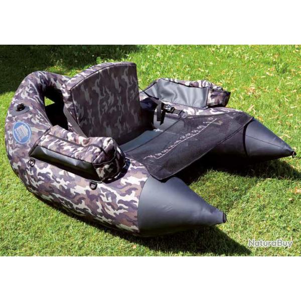 Float tube Belly Boat Lineaeffe XXL Camu avec sac