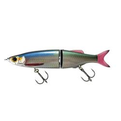 leurre articulé Swimbait Treffle Mirage JT 220 - 220 mm, 120 g metalic roach