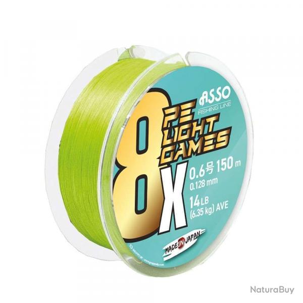 Tresse Asso 8xPE L.G 150 m 0.13