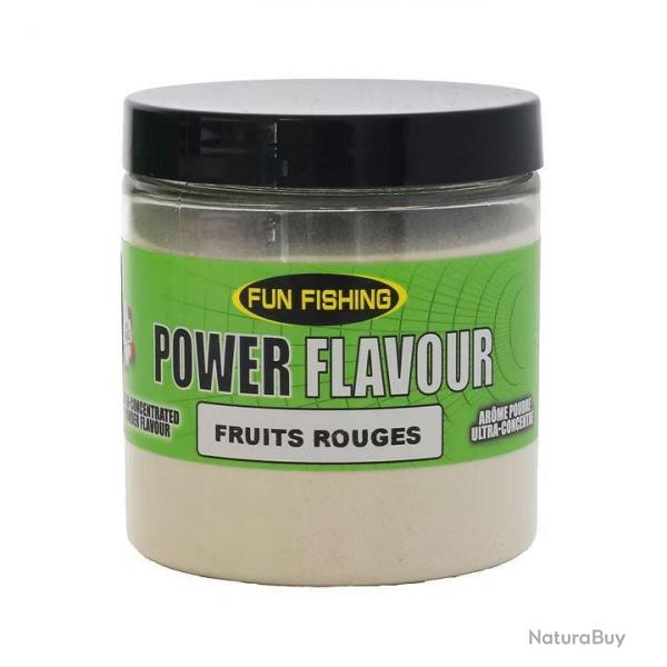 Power Flavour Fruits Rouges Fun Fishing - Arme poudre concentr 150g