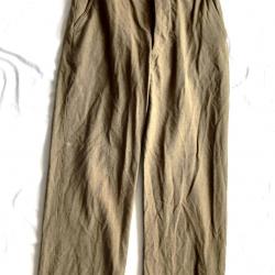 Uniforme - US433450a Troussers wool serge OD, light shade special