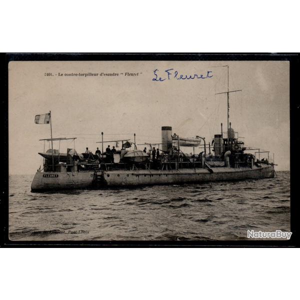 CPA -MARINE MILITAIRE - Le contre - torpilleur d'escadre " Fleuret " - N3867