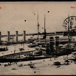 CPA -MARINE MILITAIRE - GIBRALTAR Dry-Docks - N°3870