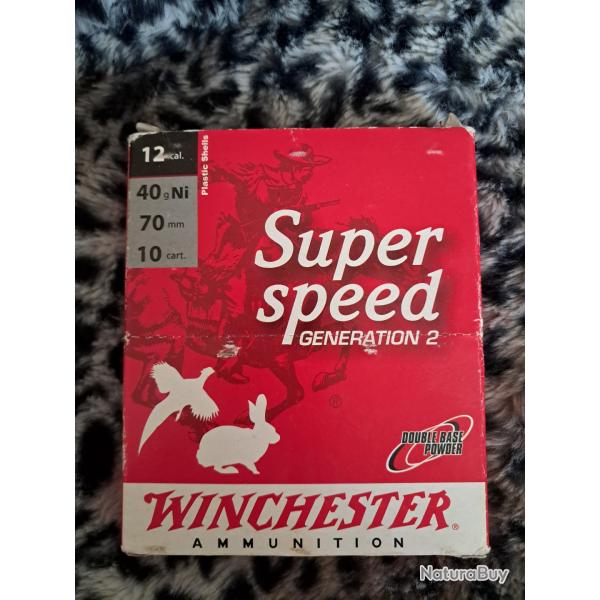 Cartouches Winchester super speed