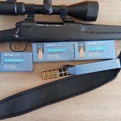carabine SAVAGE axis 22-250 plus lunette Linx et 68 balles et bretelle
