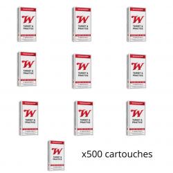 Munitions WINCHESTER cal.9mm luger fmj 124gr par 500