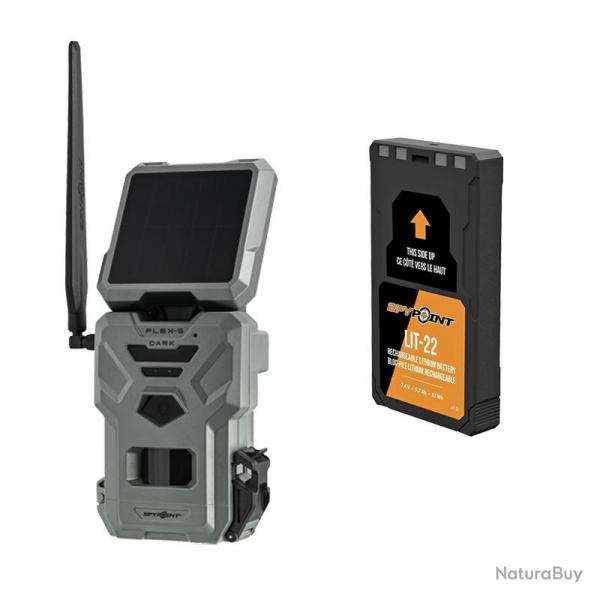 Pack Autonomie Pige Photographique Flex S Dark Spypoint