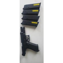 Glock 17 gen5 Cybergun gbb + 3 chargeur