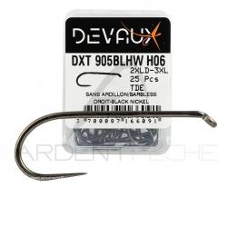 Hameçon mouche DEVAUX DXT 905 BL-HW x25 H6