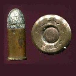 .380 Bulldog - marquage : ELEY 380 - balle plomb - amorce cuivre