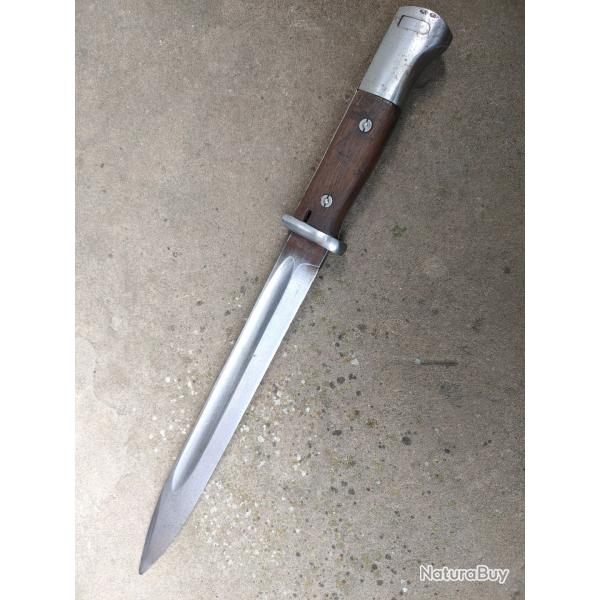 Baonnette allemande WW2 SG 84 98 sans fourreau asw42