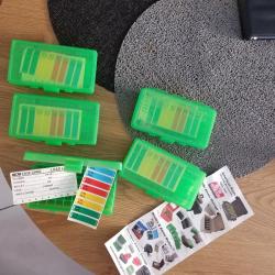 5 Boites  pour munitions MTM-P50-45 acp.