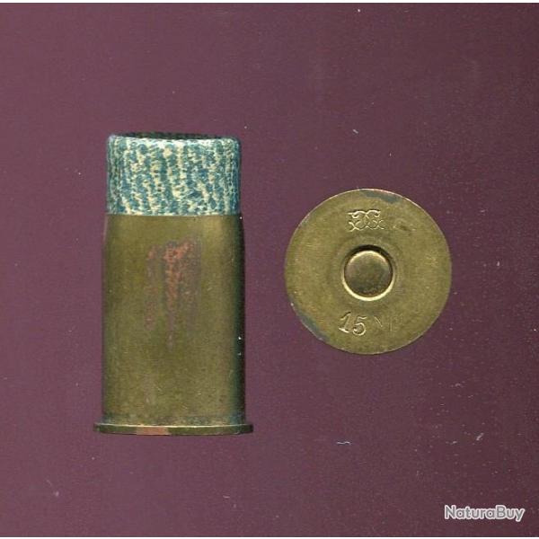 15 mm Revolver - la plus grosse cartouche ancienne pour revolver -  grenaille de dmonstration