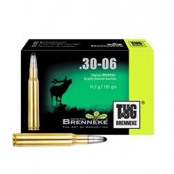 Cartouches BRENNEKE TUG Calibre 30.06 181 Gr/ 11.7 G (Boite de 20)