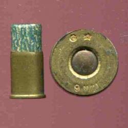 9 mm Revolver à percussion centrale à grenaille - marquage = G* 9 M/M
