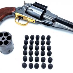 30 Ogives Round nose Flex tir réduit calibre 44 poudre noire