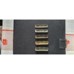 Lot de 5 barrettes US WW1 , en laiton, pour US17 ou SPRINGFIELD 1903