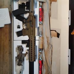 Carabine a plomb SIG MCX CO2 4,5 mm avec lunette ACOG + point rouge