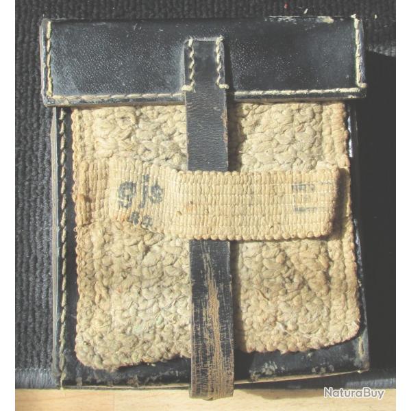 Trousse mitrailleur allemand en cuir