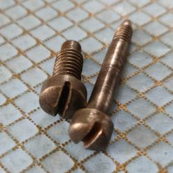 Lot de 2 vis de Berthier originales