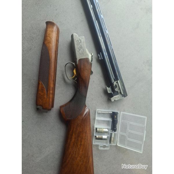 Rare browning 525 cal 20/76 Canon 76cmParcours de chasse