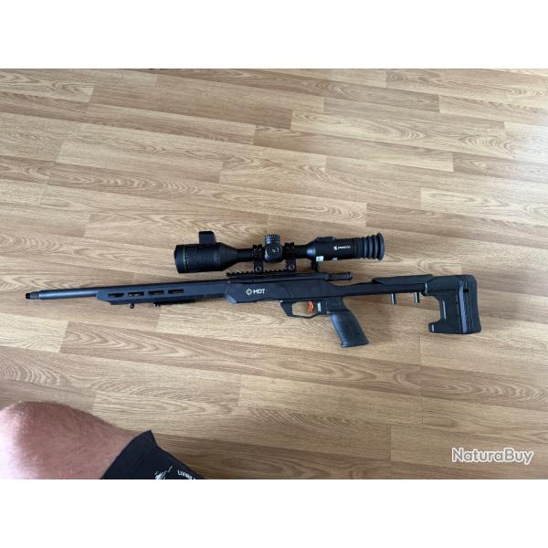 carabine 22lr savage arms b22 precision mdt