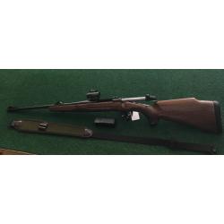 Carabine d'occasion BROWNING X-BOLT SF Hunter II pour GAUCHER Calibre 30.06 avec point rouge