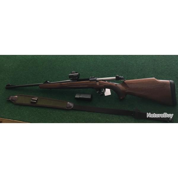 Carabine d'occasion BROWNING X-BOLT SF Hunter II pour GAUCHER Calibre 30.06 avec point rouge