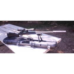 TLD Franchi Horizon Varnint 308win + Lunette LEUPOLD + MDS Browning