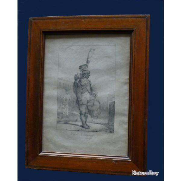 2 LITHOGRAVURES DE CHARLET 1ER EMPIRE