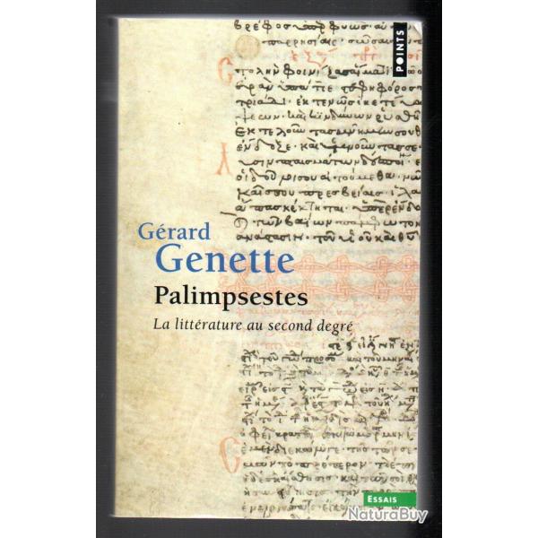Palimpsestes. La littrature au second degr Grard Genette collection points