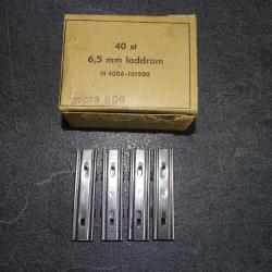 Lot de 4 lames-chargeurs pour Mauser suédois M96 et M38 - stock.