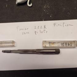 fraise de chambre 222 Rem , finition, USA