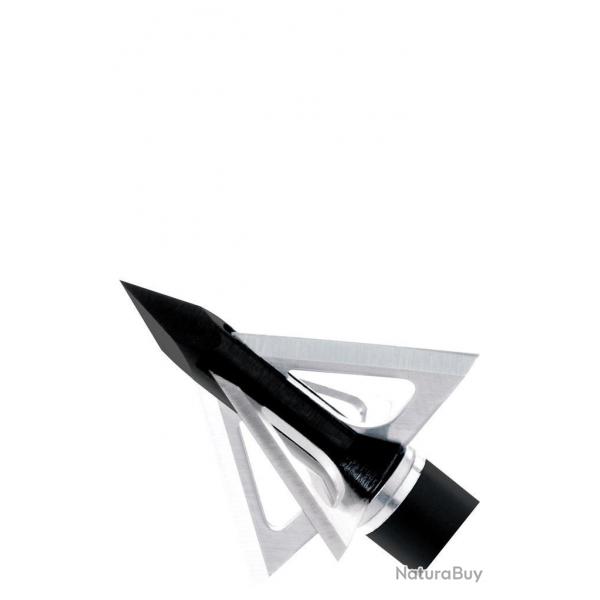Lot de 4 pointes de chasse  lame fixe Slick Trick Magnum 100 grains 1 1/8" Magnum