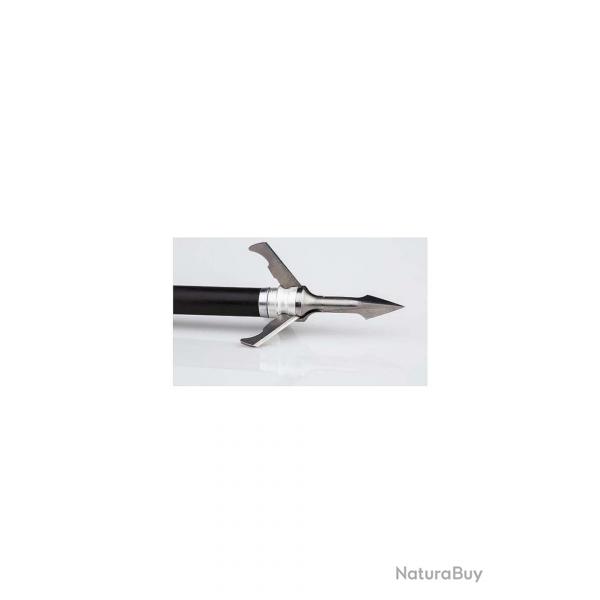 Lot de 3 pointes de chasse mcaniques Grim Reaper Fatal Steel 100 gr 1/4"