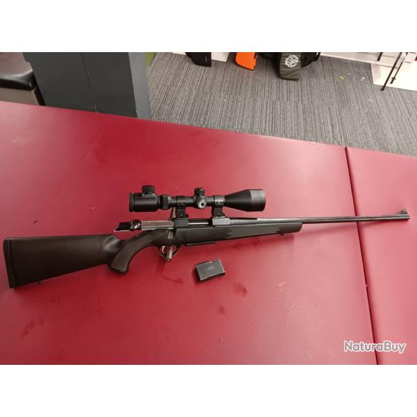 Carabine a bolt 222rem + lunette barska huntmaster 3-12x50