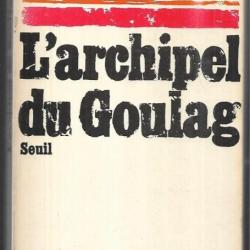 l'archipel du goulag 1918-1956  de soljénitsyne , soviétique , staline urss-cccp