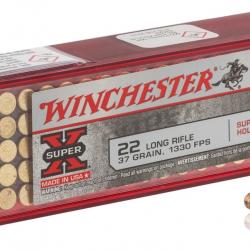 Cartouches  super X Cal.22LR   boite de 100