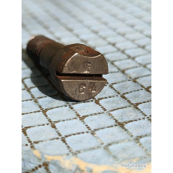 Vis courte  de botier de Mauser 98 ww1 numrote 64  ( m )